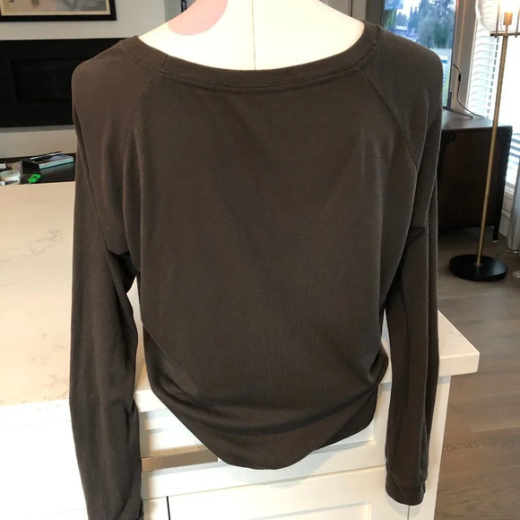 Host’s Pick Obey Propaganda Casual Skull Graphic LS Scp Nk Tshirt Top Brown S - Picture 5 of 10